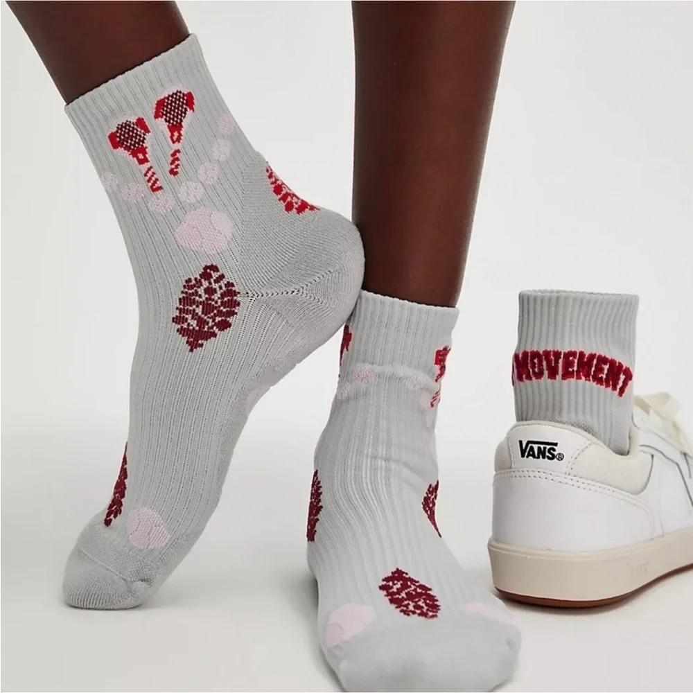NWT Free People FP Movement Game Set Match Sock Pack 2 Pair